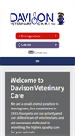 Mobile Screenshot of davisonvets.co.uk